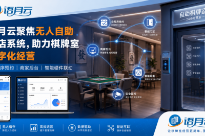 东莞企业语月云聚焦无人自助门店系统，助力棋牌室数字化经营